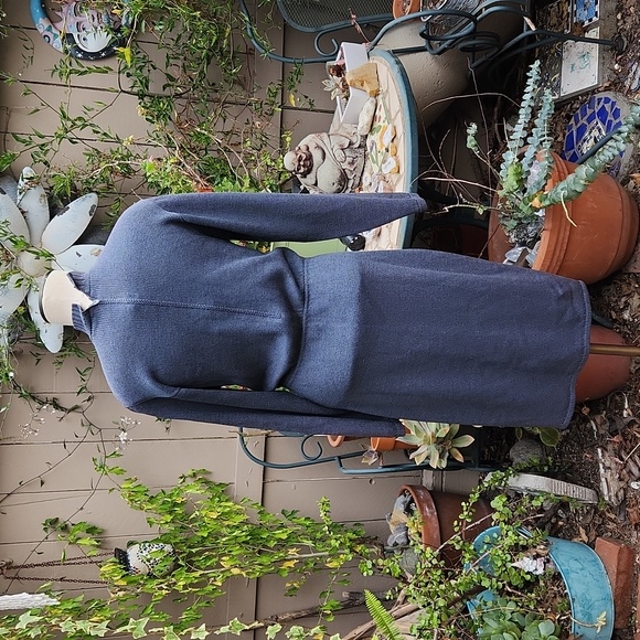 St John By Marie Gray Sweater Dress Size 4 - Picture 13 of 16